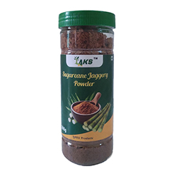 Sugarcane Jaggery Powder Premium, Natural Traditional Sugar Alternative, 500g Jar